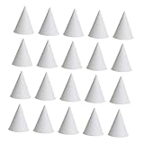 LRXIYODE 250 piezas Vasos de Papel Forma de Cono Desechables para Beber Agua y Hielo Copas para Fiestas y Eventos Material Seguro y Suave al Tacto