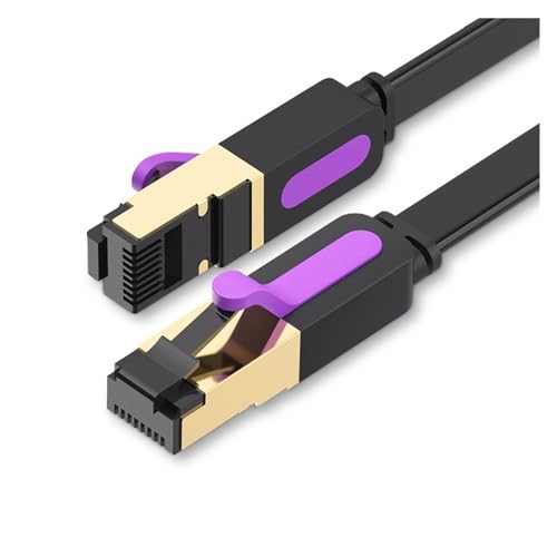 Cable Ethernet Cat 7 LAN STP RJ45 3m plano miniatura 1