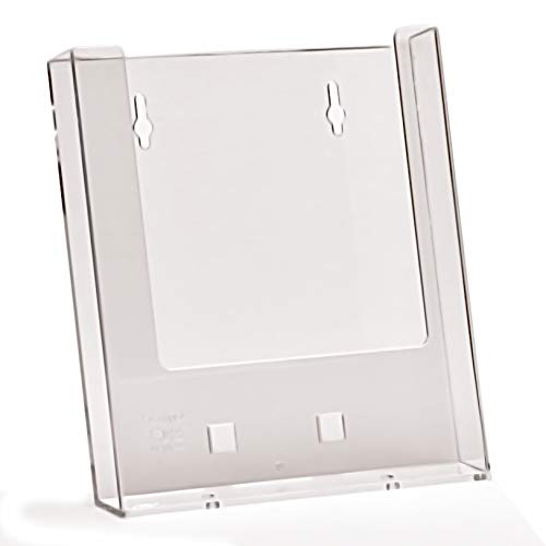Taymar W160 - Soporte para folletos de pared para colgar o colocar en formato DIN A5 vertical