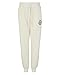 Emporio Armani Women's Fuzzy Fleece Joggers, Ivory, Medium