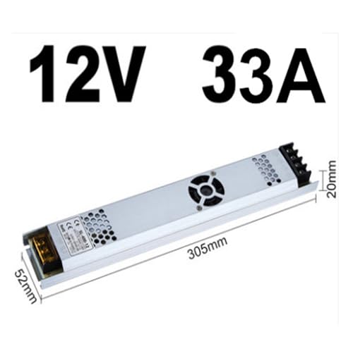 Alimentation à découpage transformateur AC 220V DC 12V 33A mince LED