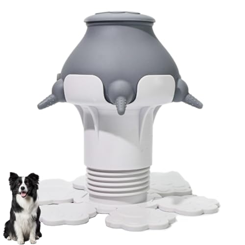 Teksome Alimentador De Cachorros para Múltiples Cachorros,Alimentador De Leche para Pezones para Mascotas - Biberones de Silicona para Lactancia de 300 ml,Botella de Gatito con tetina de Altura