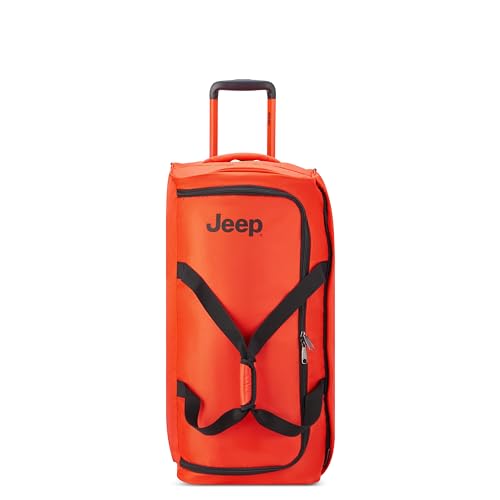 Sac de Voyage à roulettes à Deux Roues Jeep JS009D, Orange, 68,58 cm