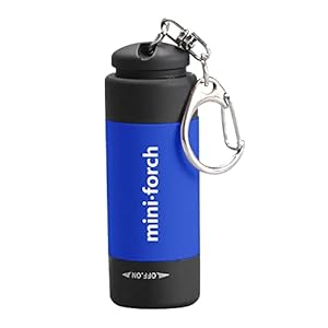 Mini-Forch USB LED-Taschenlampe Schlüsselanhänger