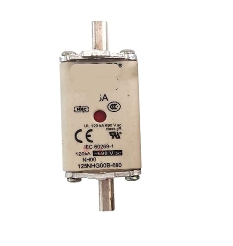Fusible 125NHG00B-690V 125A cartouche de protection industrielle type couteau NH00B