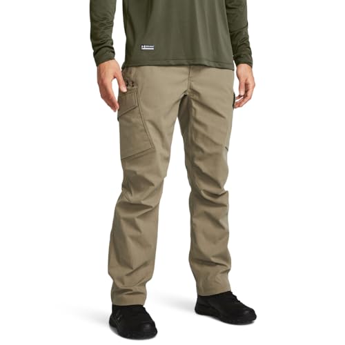 Under Armour Men's Enduro Elite Cargo Pants, 251 Brown, 42/32 - image 1