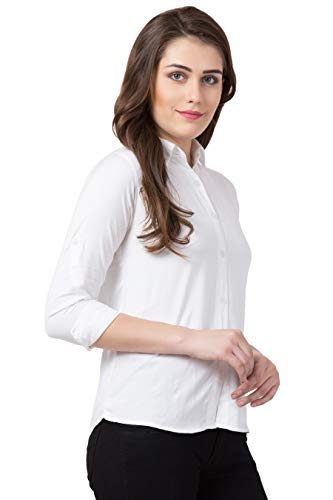 Image of FUNDAY FASHION Women's Rayon Blend Regular Fit Long Sleeve All Purpose Shirt