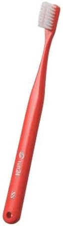 Oral Care Tuft 24 Toothbrush with Cap SS (Super Soft) 1 Count Red