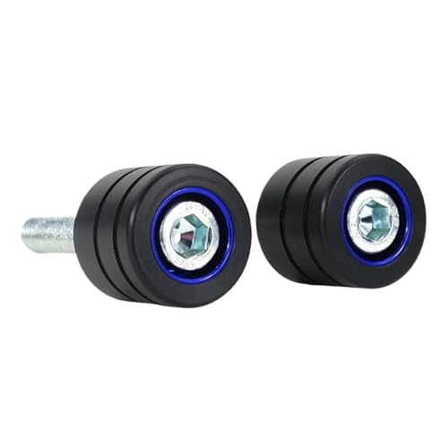 Embouts de guidon de moto bleu BMW R1250GS F850GS protection