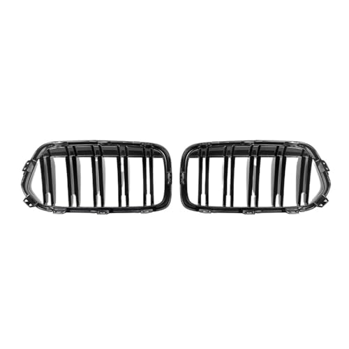 Calandre avant carbone BMW X2 F39 remplacement grille double latte