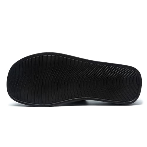 Memory Foam Platform Slide Sandals for Women with Stretch Upper4