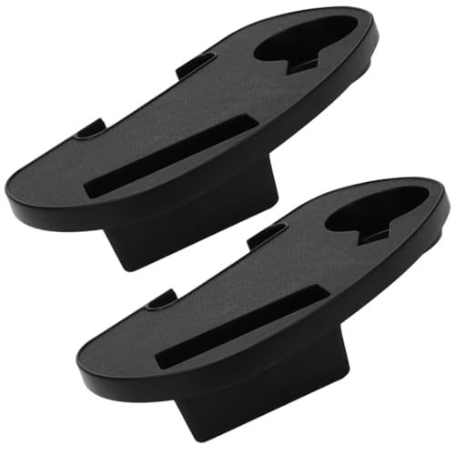 Porte-gobelets pour chaise longue antidérapant : support double plastique robuste