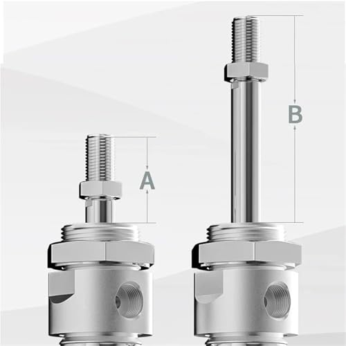 Vérin pneumatique magnétique MA16 acier inoxydable double effet mini cylindre