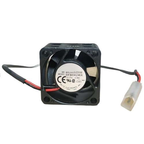 Ventilador de refrigeración Industrial para ordenadores con convertidor de frecuencia DFB0424H, 4020 4cm 24V 0.08A, interfaz opcional.(C3)