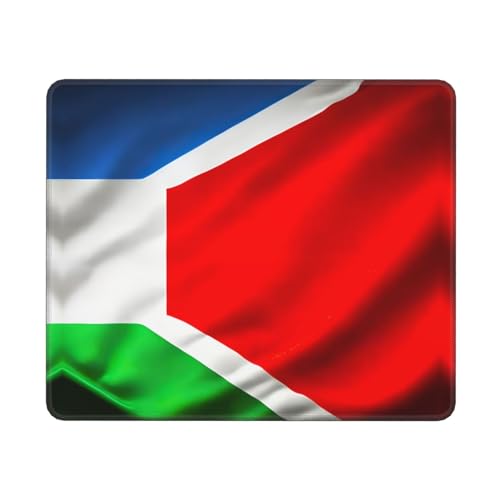 Hingor Tapis de souris imprimé drapeau du Costa Rica 1 tapis de souris personnalisé pour bureau, maison, tapis de souris imperméable, base en caoutchouc antidérapant pour souris sans fil