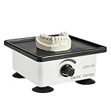 Kocusu Elektrisch Dental Oszillator, 220V 150W Rüttelplatte Gips, 7in Dentalrüttler Gips Einstellbare Geschwindigkeit für Mischen von Gips, Gussmodell