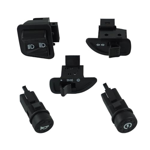 Interruptor de motocicleta para reparar mandos desgastados de luces e intermitentes de scooter 2