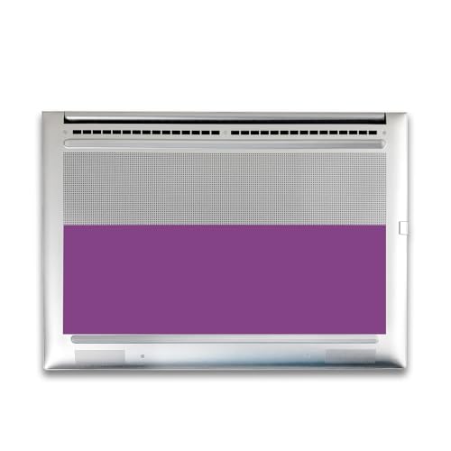 Image of Gaming Skin Compatible with HP Envy x360 16 inch (2023) - Solid Purple - Premium 3M Vinyl Protective Wrap Decal Cover - Easy to Apply | Crafted in The USA by MightySkins