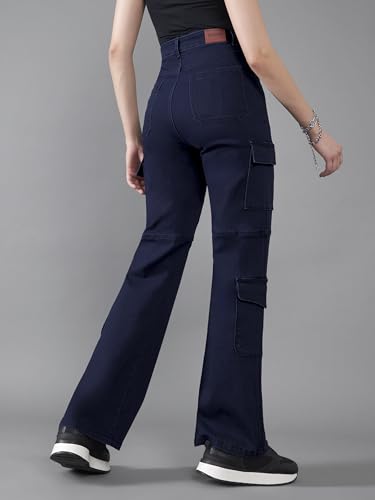 Image of Dolce Crudo High Rise Wide Leg Jeans for Women