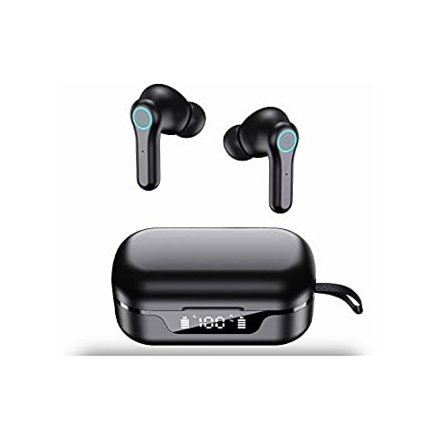 Azpen NVEE Pro Upgraded True Wireless Earbuds with Enhanced Sound Quality and Deeper Bass, IPX5 Sweat and Water Resistant and Active Noise Cancelation for Better Call and Sound Quality. Cover