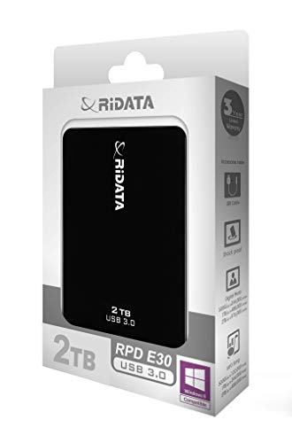 Disque dur portable Ritek RPD E30 2 To externe USB 3.0 compatible Windows Mac