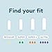 o.b. Tampons No Applicator, Fragrance-Free - 40ct | Applicator-Free Tampons Ultra, Feminine Care, ob Tampon Ultra, Period Products