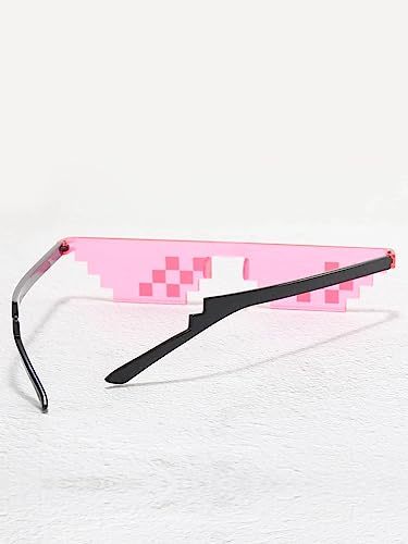 Image of Thug Life Sunglasses Pixel Gangsta Life Funny Novelty Shades