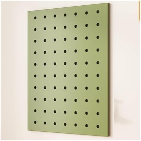 Pegboard Wall Organizer Panels.Wall-Mounted Wooden Organizer Kit - Versatile Storage System for DIY Garage & Craft Room - Perfect Display Tool Rack for Home Workshop & Craft Organization，（Wh