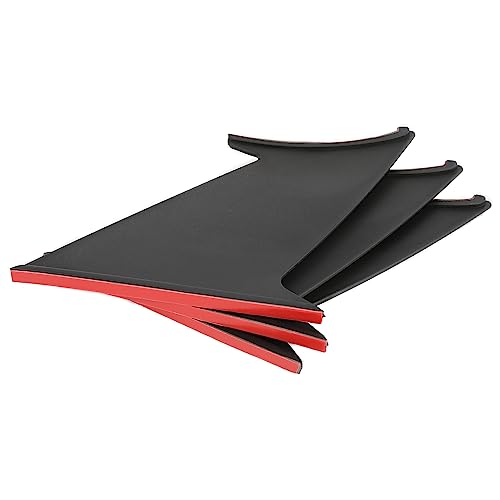 HECASA 3PCS Spoiler Wing Stabilizer Compatible with 2015-2021 Subaru WRX STI Sedan Rear Upper Trunk Spoiler Wing Stiffi Support Rally Nylon by HECASA - Used condition - Image 9