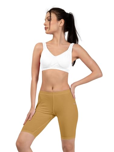 Image of Selsia Women's Cotton Regular Fit Cycling Shorts | Pack of 3 | (Multi Color)