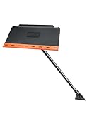 AstroAI 48Inch 2-in-1 Snow Scraper for car Snow Broom and Detachable Ice Scraper with Non-Abrasive Silicone Head for Cars, Trucks, SUVs