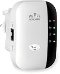 2026 WiFi Extender, WiFi Booster, WiFi Repeater, Covers Up to 3000 Sq.ft and 45 Devices, Internet Booster - with Ethernet Port, Quick Setup, Home Wireless Signal Booster, UK plug (White2026, S)