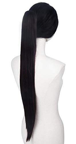 SEIKEA Claw Clip in Long Ponytail Extension Straight Hair for Women Jaw on