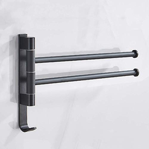 Porte-serviettes de cuisine mural rotatif en aluminium pour votre intérieur