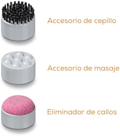 Beurer FB50 – HidroMasaje para pies multifunción, pantallaLED, color blanco y gris