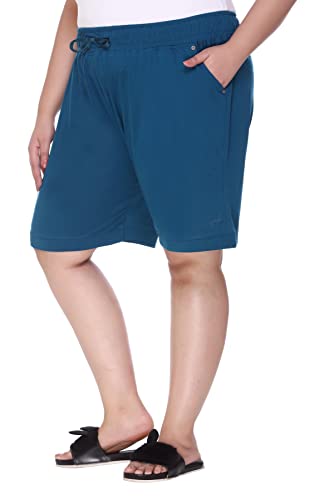 Image of CUPID Women Plain Comfortable Barmunda,Shorts for Sports, Yoga, Daily Use Gym, Night Wear, Casual Wear for Ladies