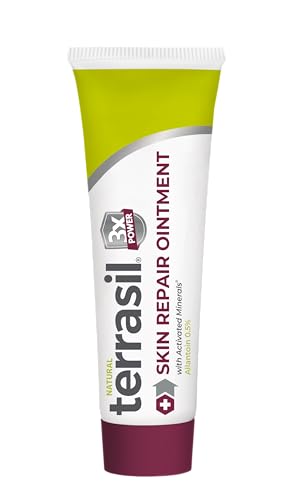 terrasil Skin Repair for Angular Cheilitis, Folliculitis, Impetigo, Lichen Sclerosus, Boils, Pitted Keratolysis, Fast Relief & Supports Healing. Dermatologist Tested & Hypoallergenic Approved (1oz)
