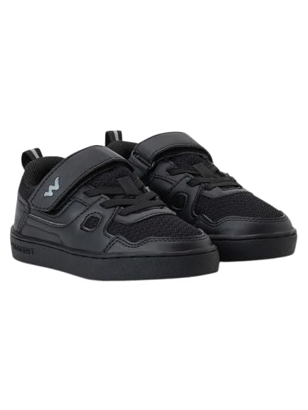 Wildcraft Stylish Boys Squad School Shoe/Uniform Shoe (Black-3,10)