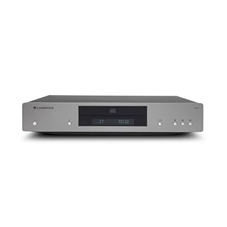 Cambridge Audio CXC - Trasporto CD separato per sistema HiFi con riproduzione senza Spazio e servo S3 personalizzato in un telaio metallico acusticamente ammortizzato - Grigio Lunare