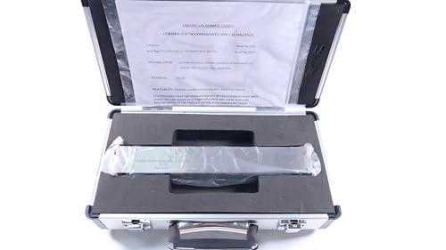 TMTECK Mini Phased Array Calibration Standard (PACS) Block/Test Block 304 Stainless Steel ultrasonic Test Block with Certificate