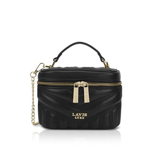 [Apply 20% Coupon] Lavie Luxe Women's Vanity Horizontal Cross Body Box Sling Bag | Ladies Purse Handbag | Gift for Women Rs. 2799 - Amazon at ₹2799 (60% Off) – Amazon