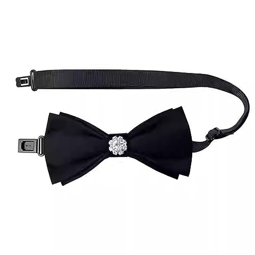 DUOYING Fliege für Herren, Fliege, Hochzeit, Party, Fliege, für Herren, solide Bräutigam, Hochzeit, Trauzeug-Fliege, Anzug-Hemd, Fliege