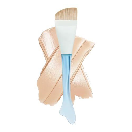 Blending Makeup Brush, Soft Bristle Concealer Tool, Liquid Foundation Contour Brush with Flat Tip, Face Applicator for Stage and Vacation, Makeup Tool for Daily Commuting and Business Trip