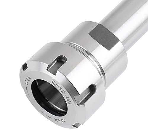 Tige d'extension ER32 Accusize en alliage d'acier robuste longueur 5 cm queue droite