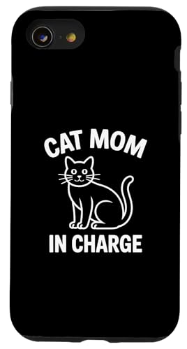 Cat Mom In Charge �X�}�z�P�[�X iPhone SE (2020) / 7 / 8 �p