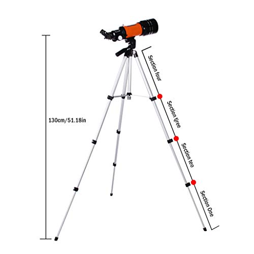 Telescopio Refractor Portátil para Niños YXCKG 70mm miniatura 5