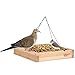 Nature's Way Bird Products CWF3 Cedar Platform Tray Bird Feeder