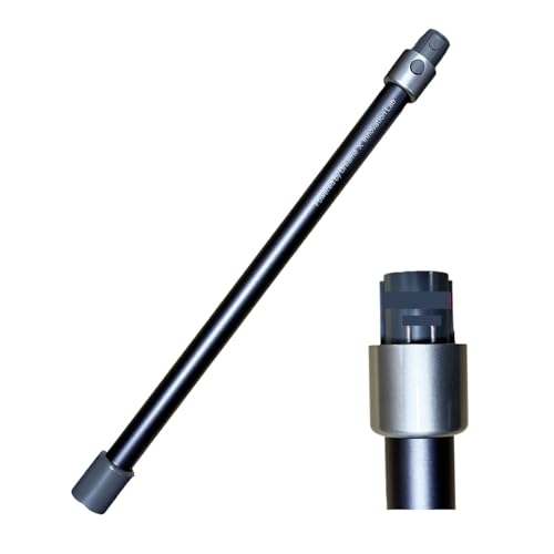 Elektrisches Verlängerungsrohr, Teleskopstange, Staubsauger-Zubehör. Kompatibel for Dreame. V9 V9p V10 V11 V11SE V12 V12 PRO T10 T20 T30 (Size : Black Rod 1.2cm)