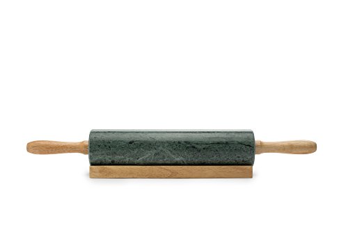 Fox Run Marble Rolling Pin and Base, Green 2.5 x 18 x 3 inches by Fox Run - Image 4