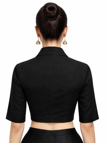 Image of Thevasa Women's Divine Collar Blouse